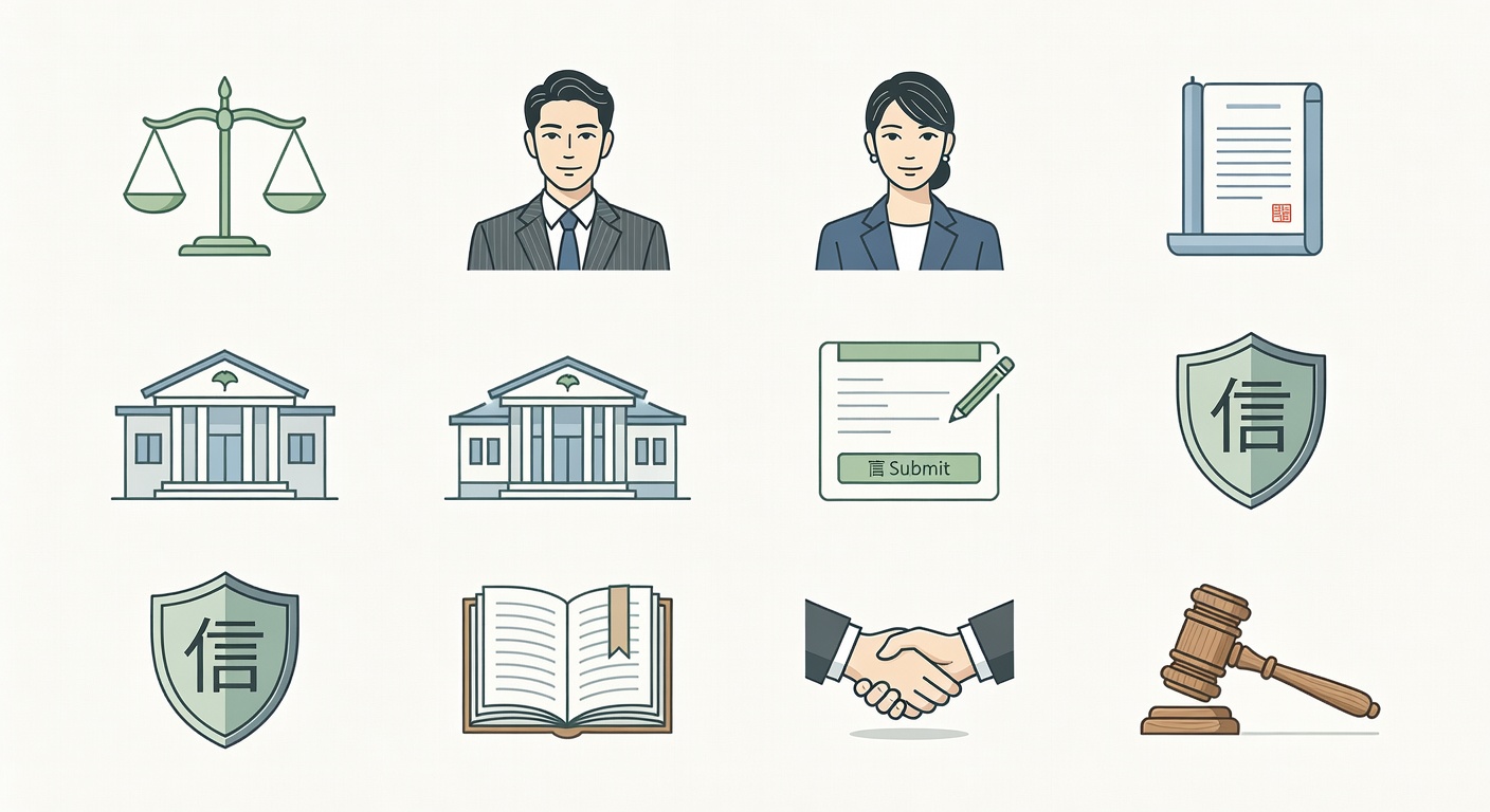 法律契約書 - 法的サービスプロセス